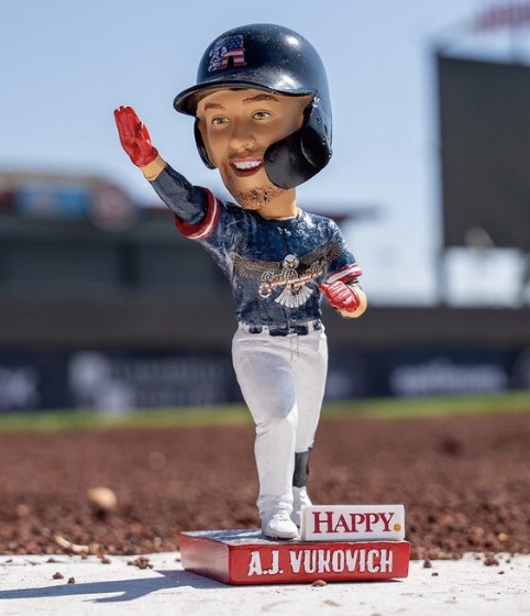 A.J. Vukovich bobblehead