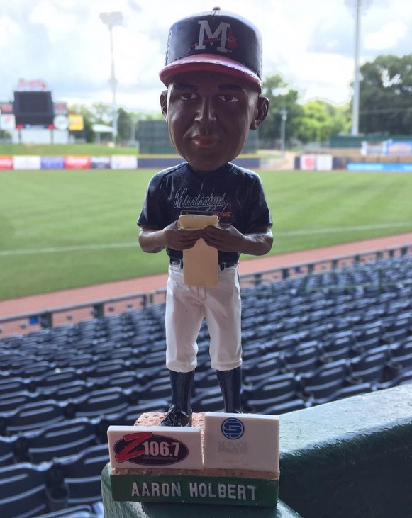 Aaron Holbert bobblehead