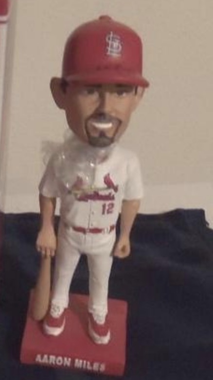 Aaron Miles bobblehead