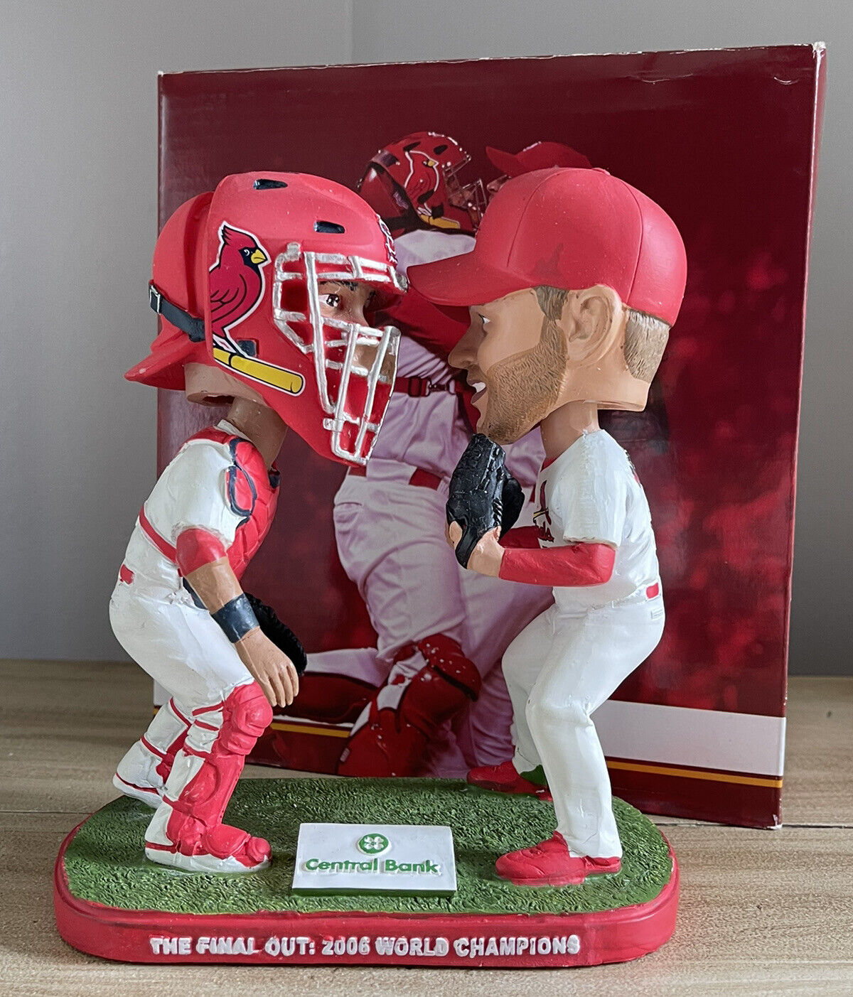 Adam Wainwright & Yadier Molina bobblehead