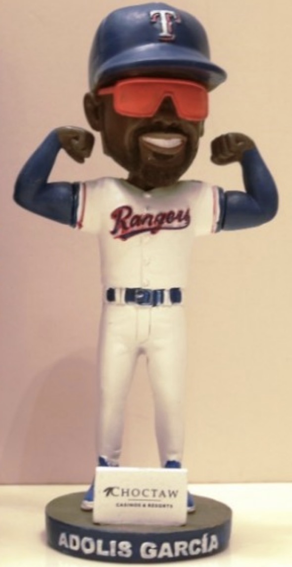 Adolis Garcia bobblehead