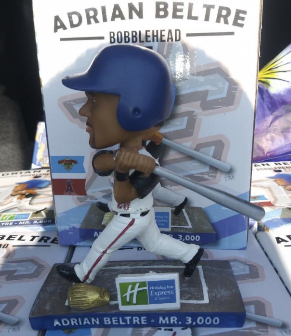 Adrian Beltre bobblehead