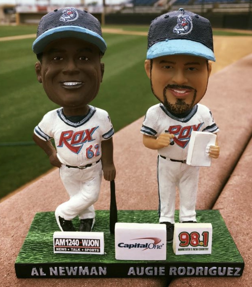 Al Newman & Augie Rodriguez bobblehead