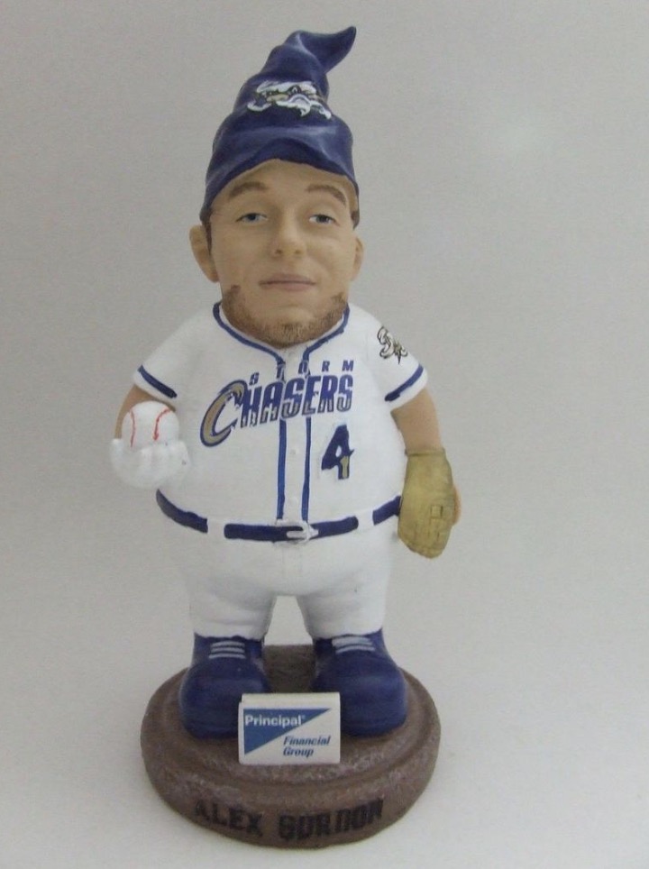 Alex Gordon (Gnome) bobblehead