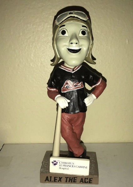 Alex the Ace (With Bat) bobblehead