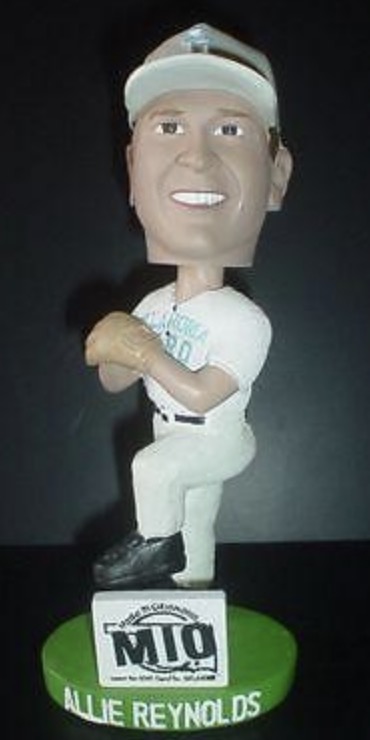 Allie Reynolds bobblehead