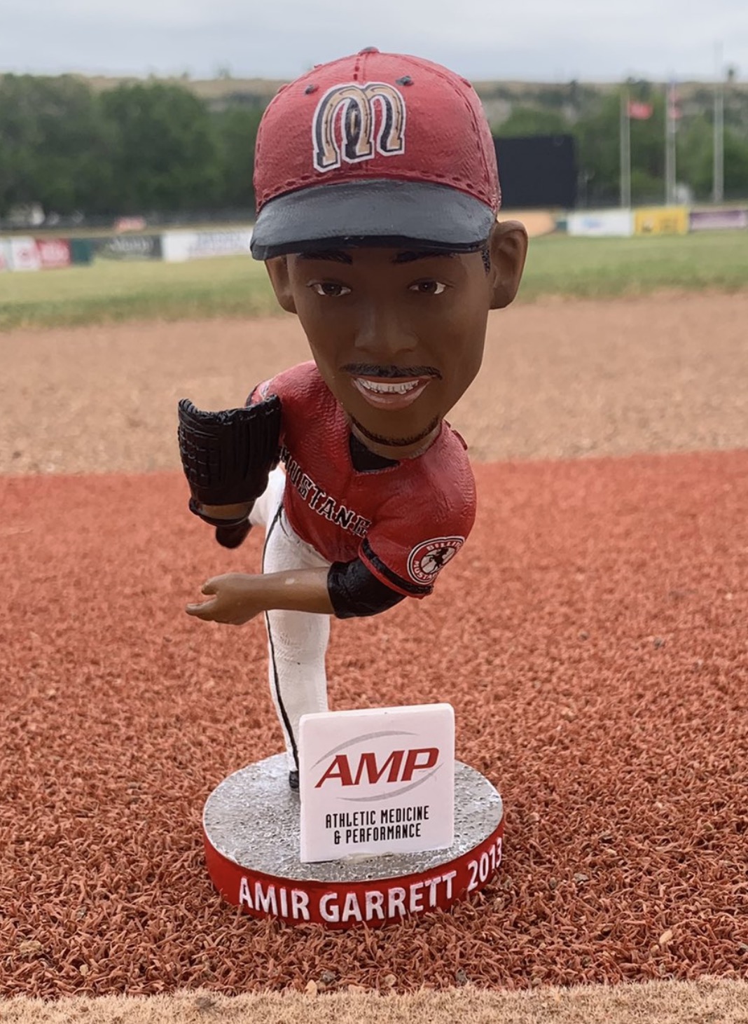 Amir Garrett bobblehead