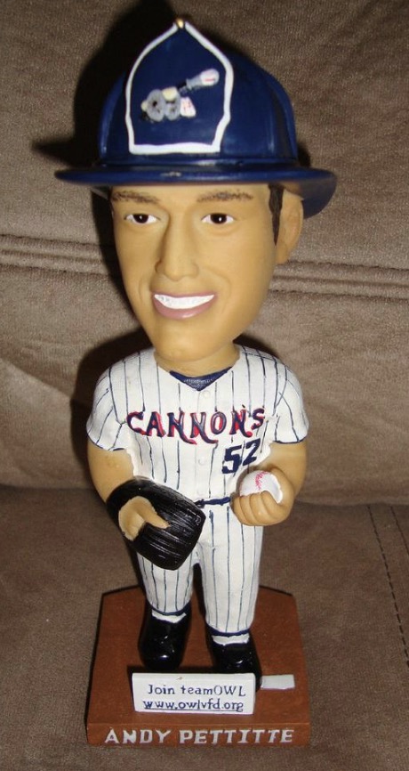 Andy Pettitte bobblehead