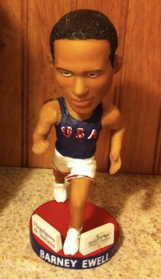 Barney Ewell bobblehead