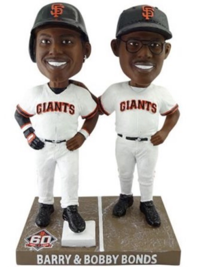 Barry Bonds & Bobby Bonds bobblehead