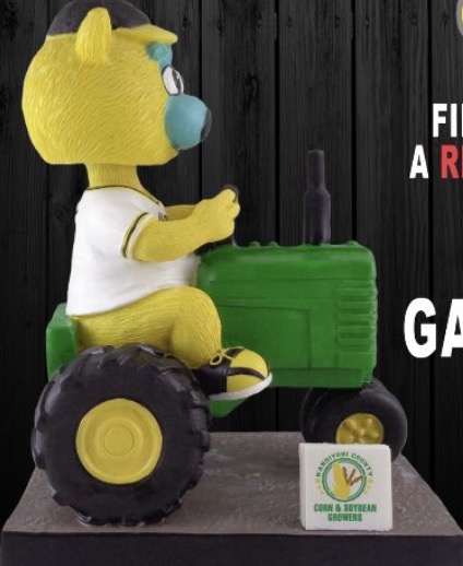 Barry (Green Tractor) bobblehead