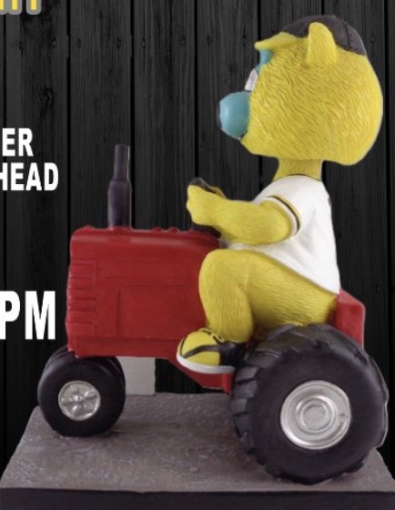 Barry (Red Tractor) bobblehead