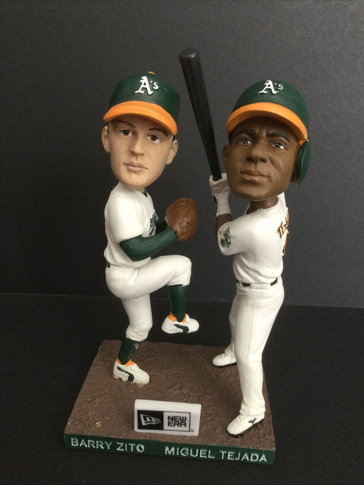 Barry Zito & Miguel Tejada bobblehead