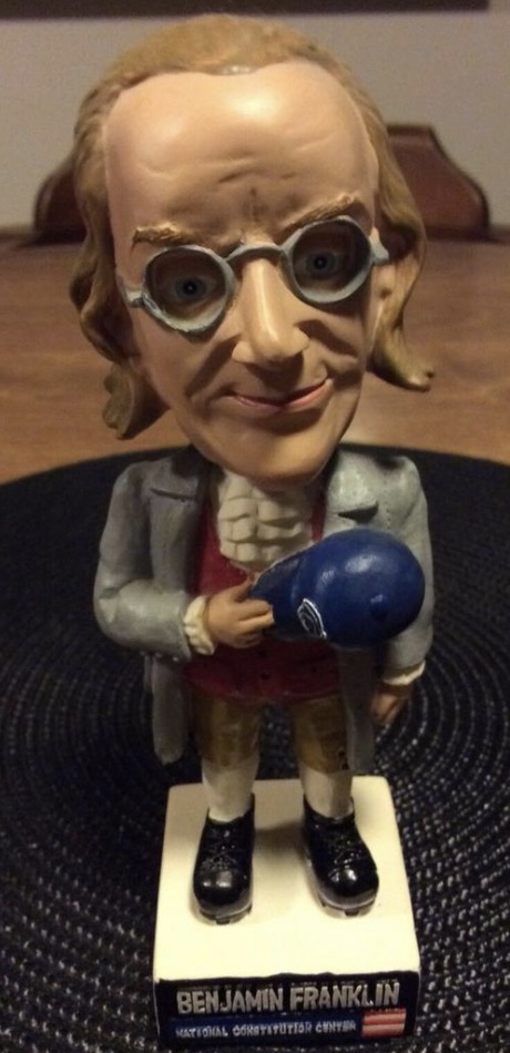 Ben Franklin bobblehead