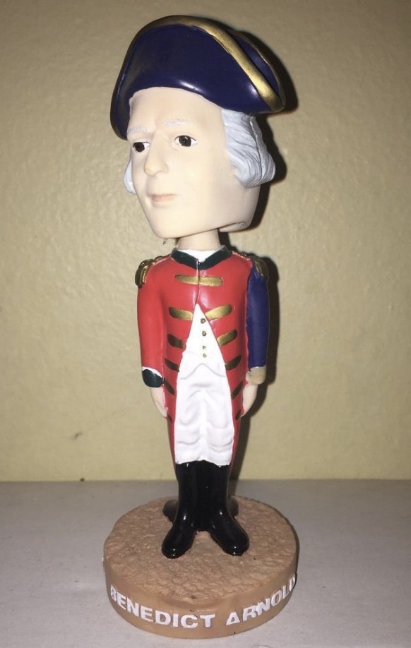 Benedict Arnold bobblehead