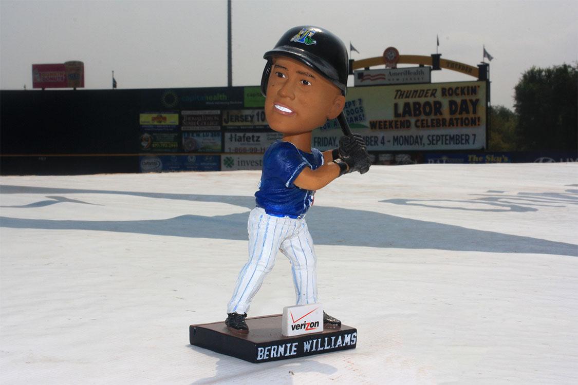 Bernie Williams bobblehead