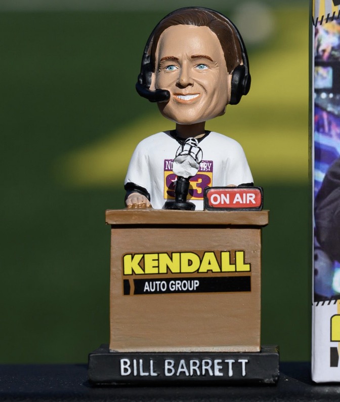 Bill Barrett bobblehead