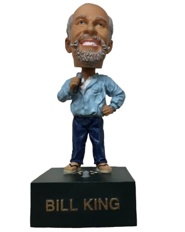 Bill King bobblehead