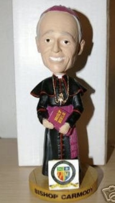 Bishop Carmody bobblehead