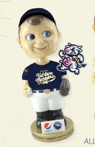 Blue Bobble Boy bobblehead