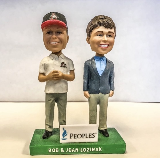 Bob & Joan Lozinak bobblehead