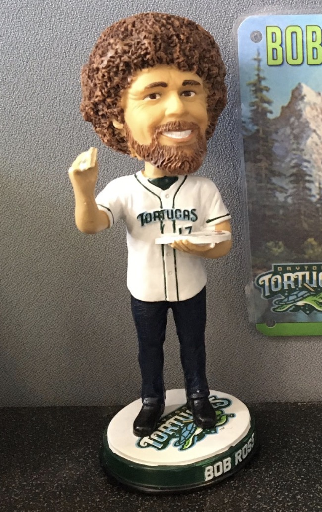 Bob Ross bobblehead