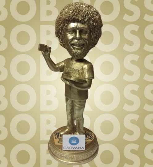 Bob Ross bobblehead