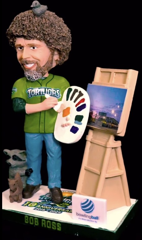 Bob Ross (Paint) bobblehead