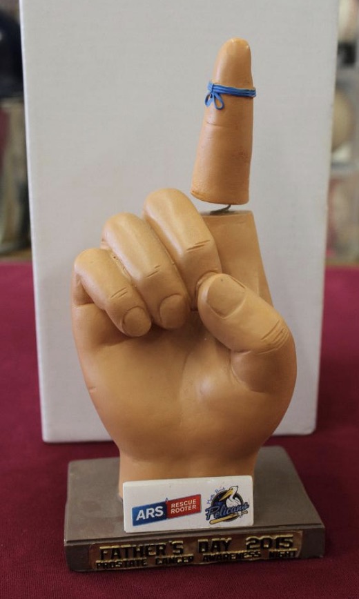 Bobble Finger bobblehead