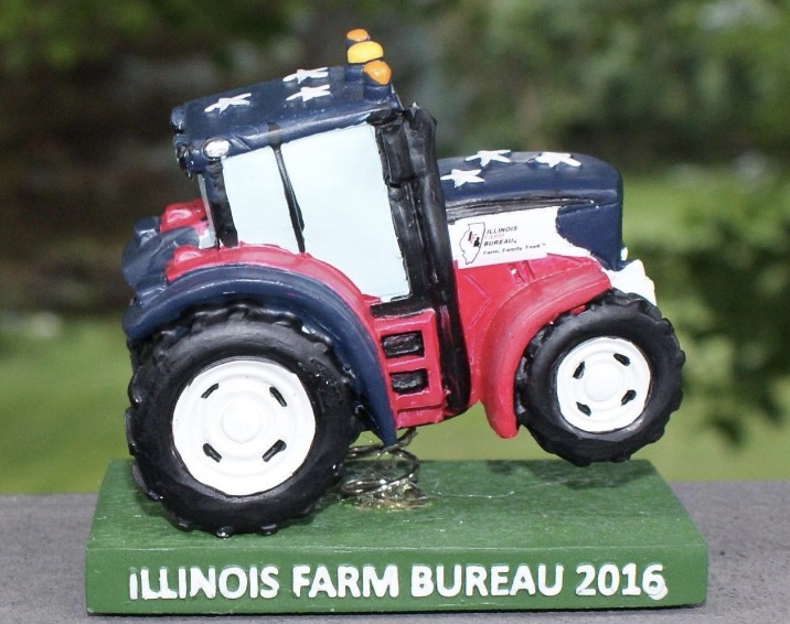 Bobble Tractor bobblehead