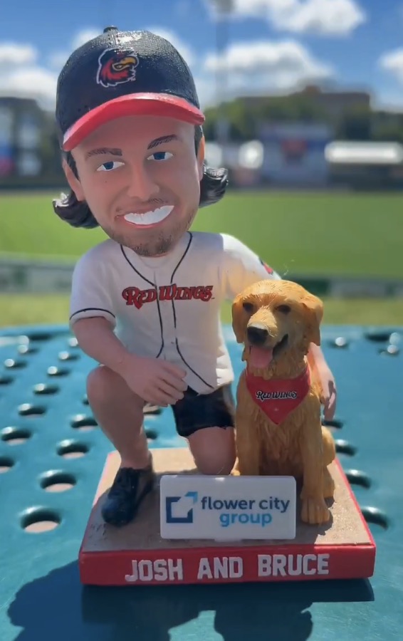Bruce & Josh bobblehead