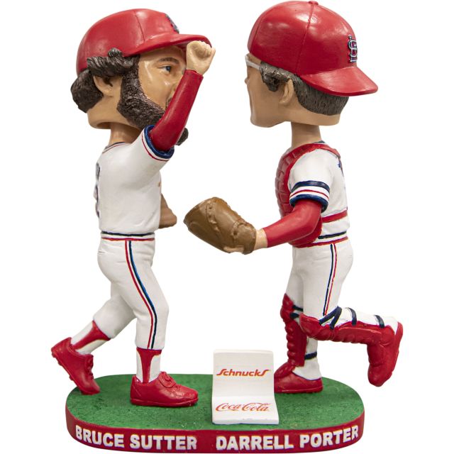 Bruce Sutter & Darrell Porter bobblehead