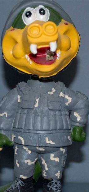 Canaligator bobblehead