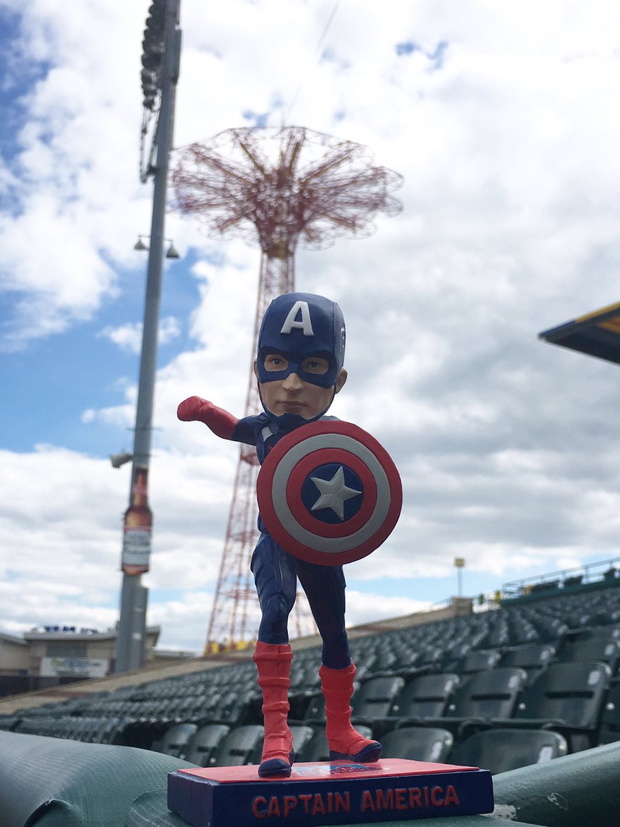 Captain America bobblehead