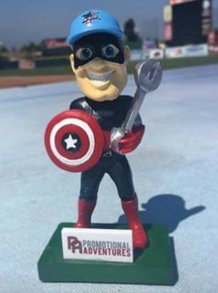 Captain Amerislick bobblehead