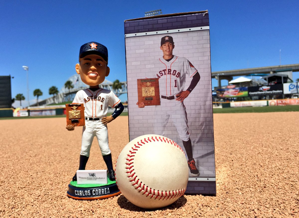 Carlos Correa bobblehead