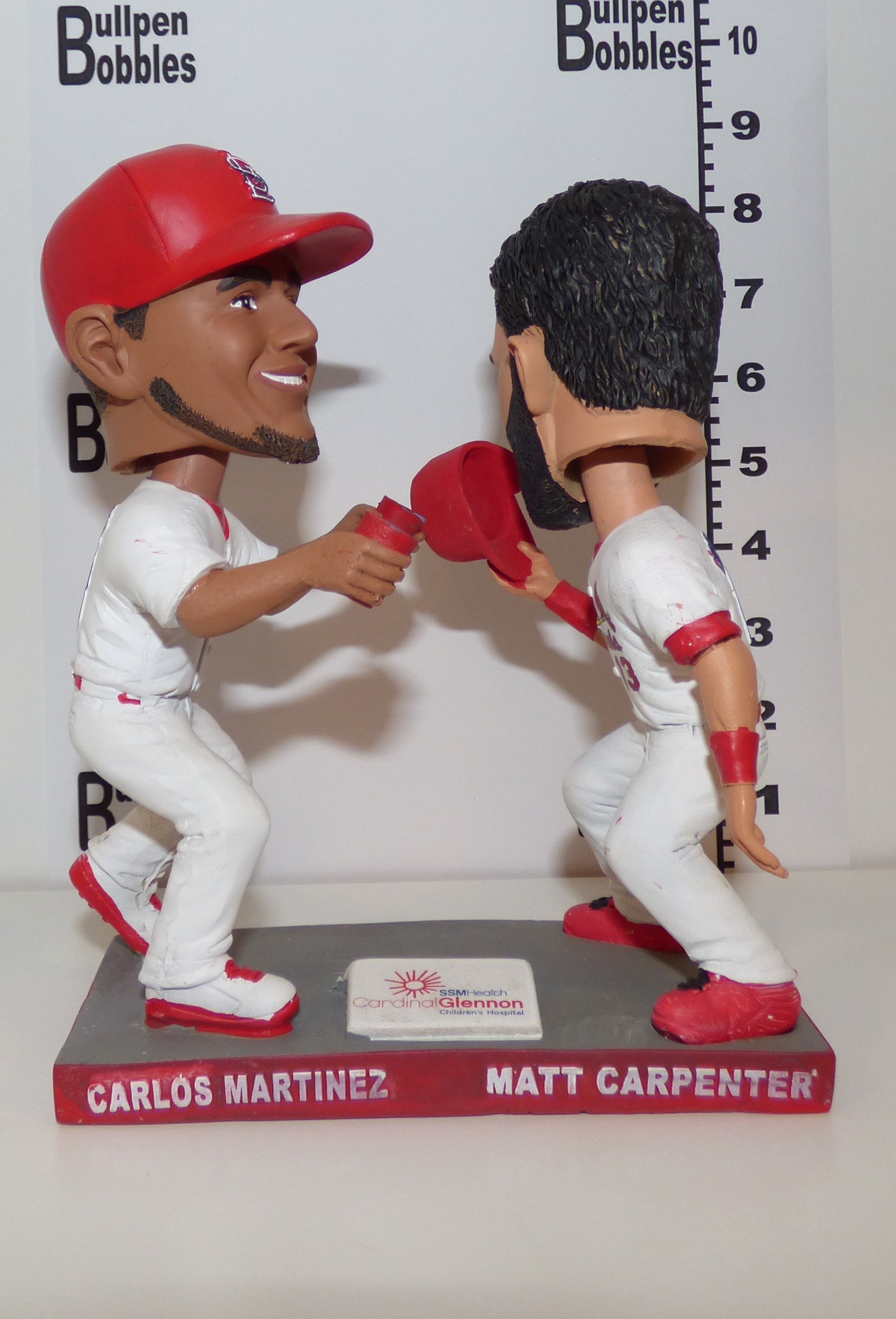 Carlos Martinez & Matt Carpenter bobblehead