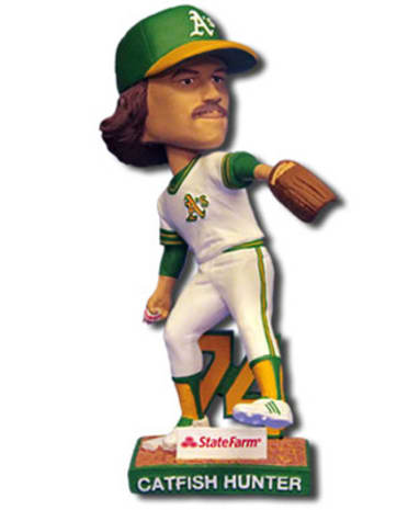 Catfish Hunter bobblehead