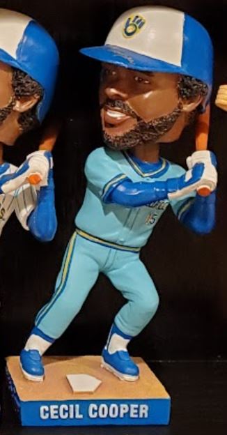 Cecil Cooper (Variant) bobblehead