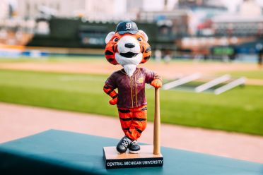 Central Michigan University Paws bobblehead