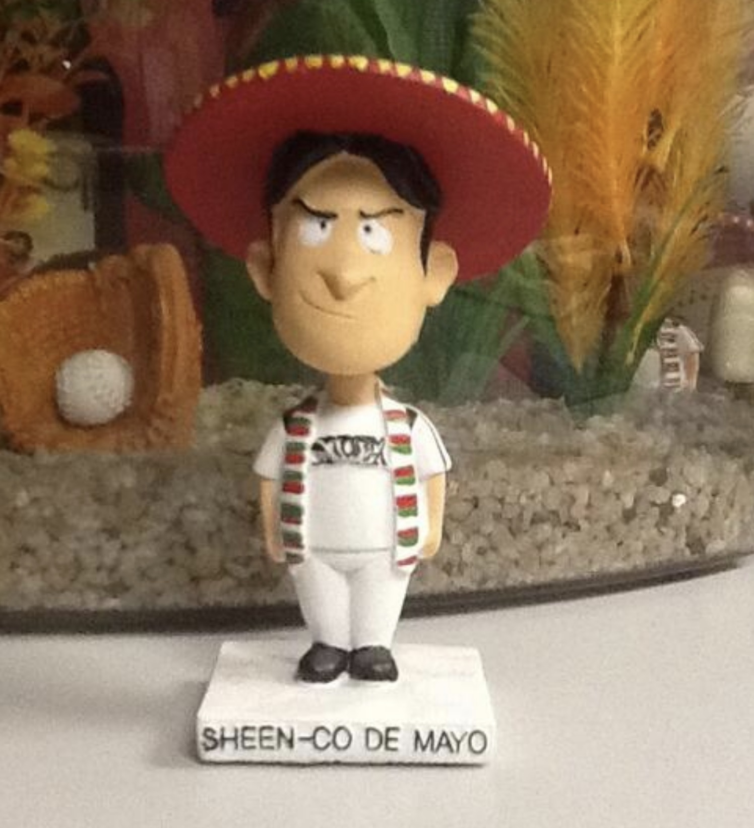 Charlie Sheen bobblehead