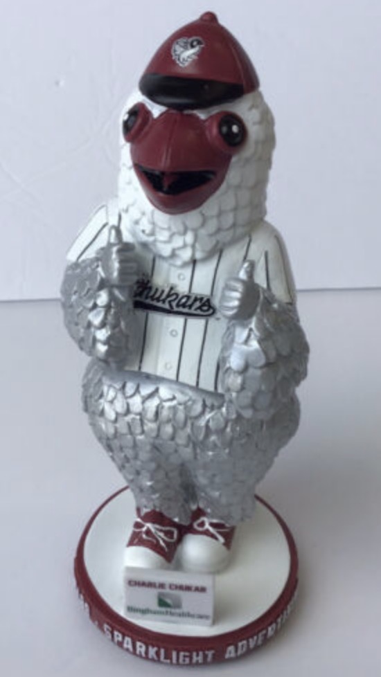 Charlie the Chukar bobblehead