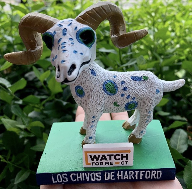 Chivos de Hartford Mascot bobblehead