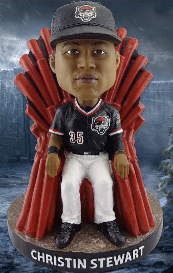 Christin Stewart bobblehead