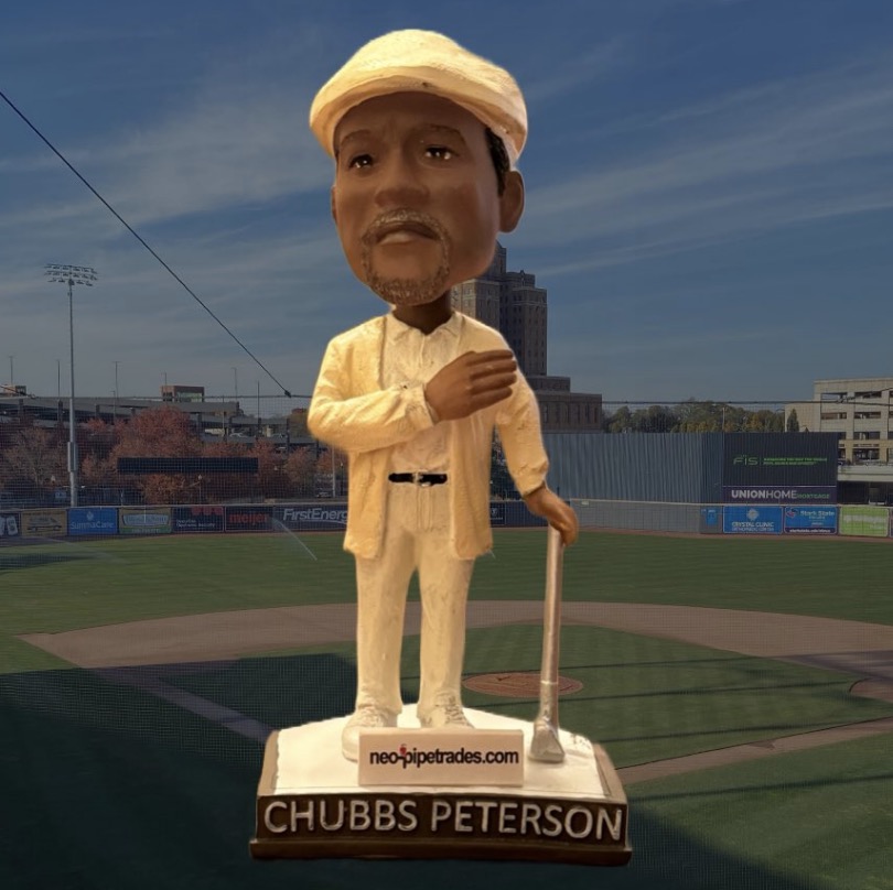 Chubbs Peterson bobblehead