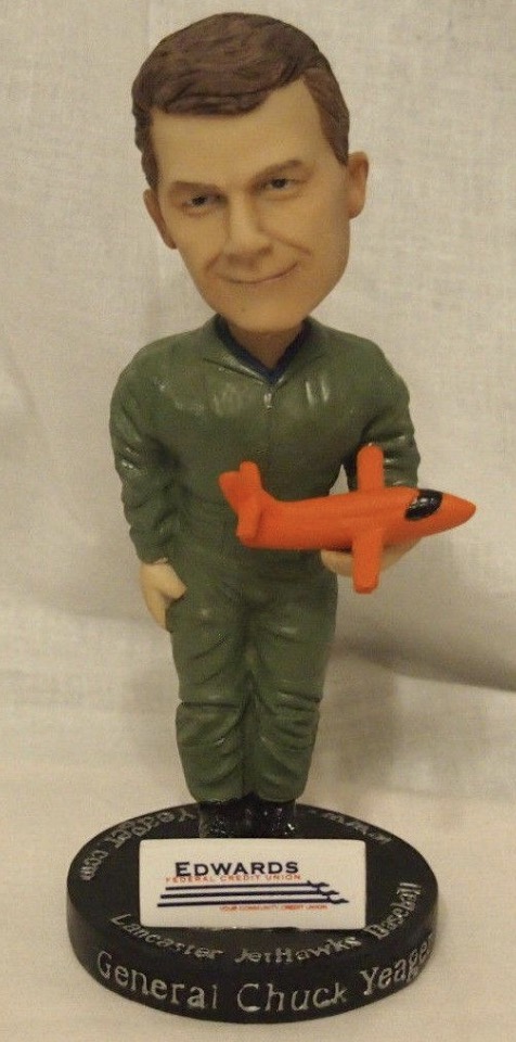 Chuck Yeager bobblehead