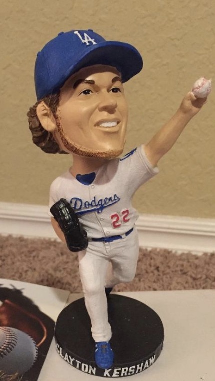 Clayton Kershaw bobblehead