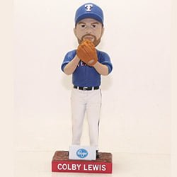 Colby Lewis bobblehead