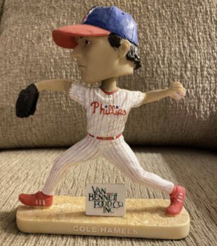 Cole Hamels bobblehead