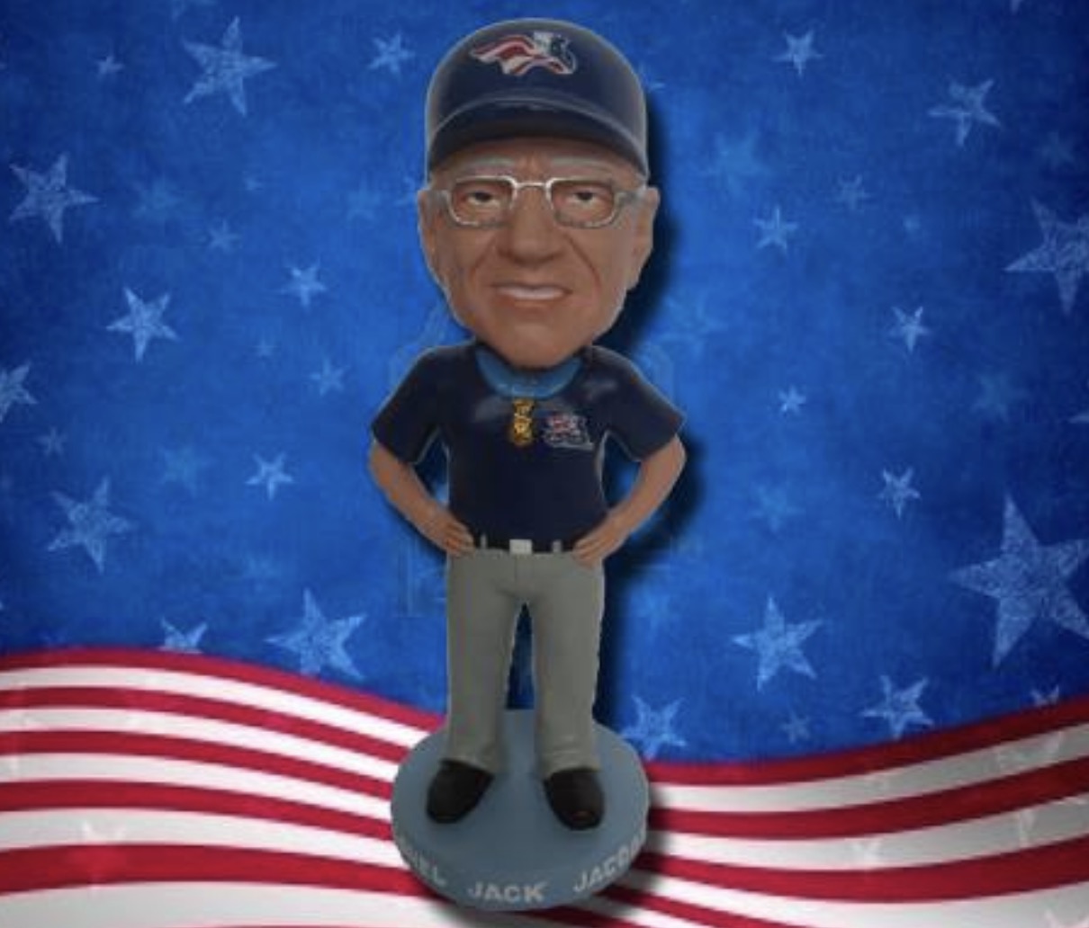 Colonel Jack Jacobs bobblehead